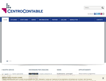 Tablet Screenshot of centrocontabile.net